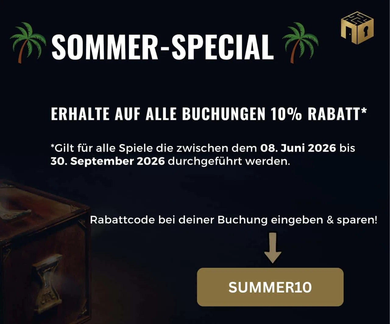 Escape Room Biel – 4 spannende Spiele für Gruppen.